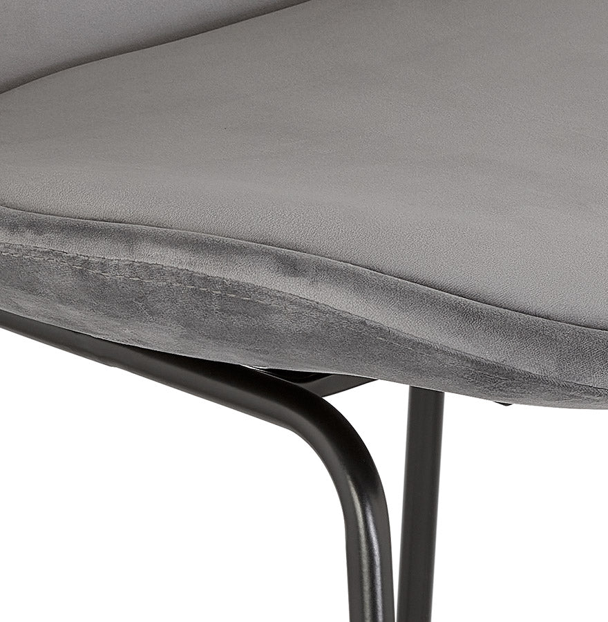 Barhocker YAYA MINI – grau – Stoff