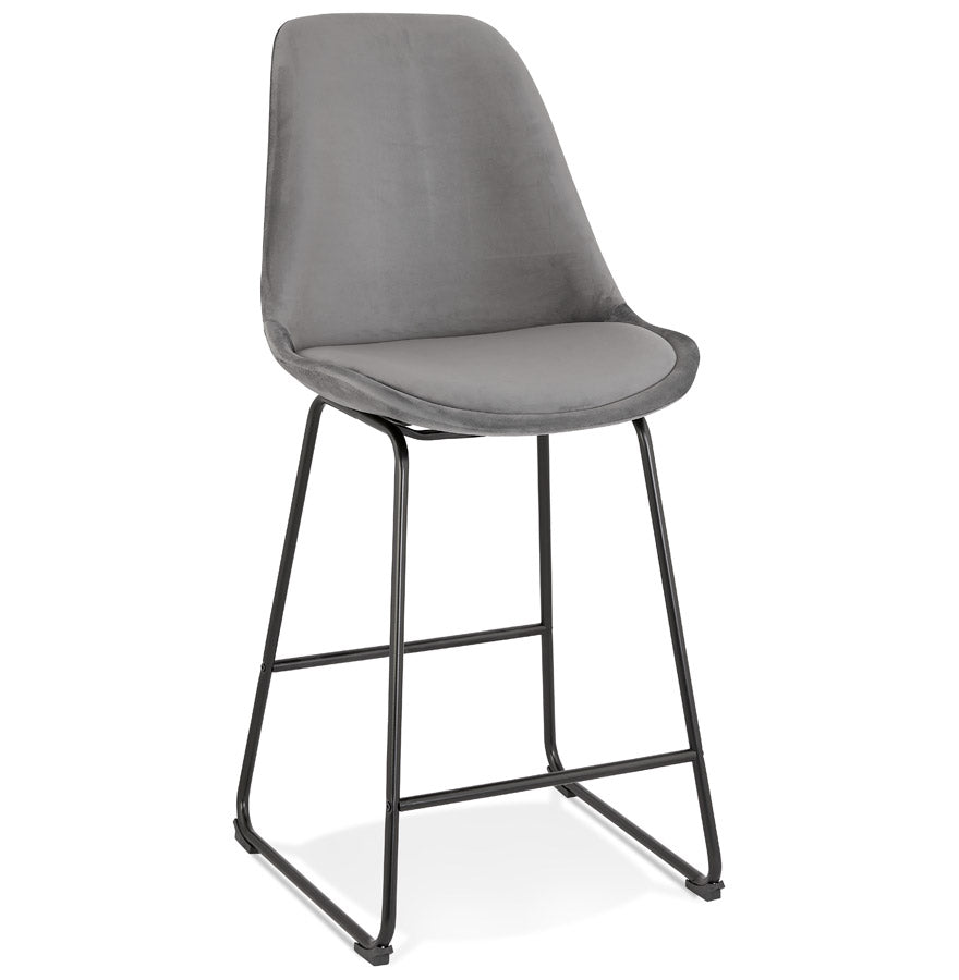 Barhocker YAYA MINI – grau – Stoff