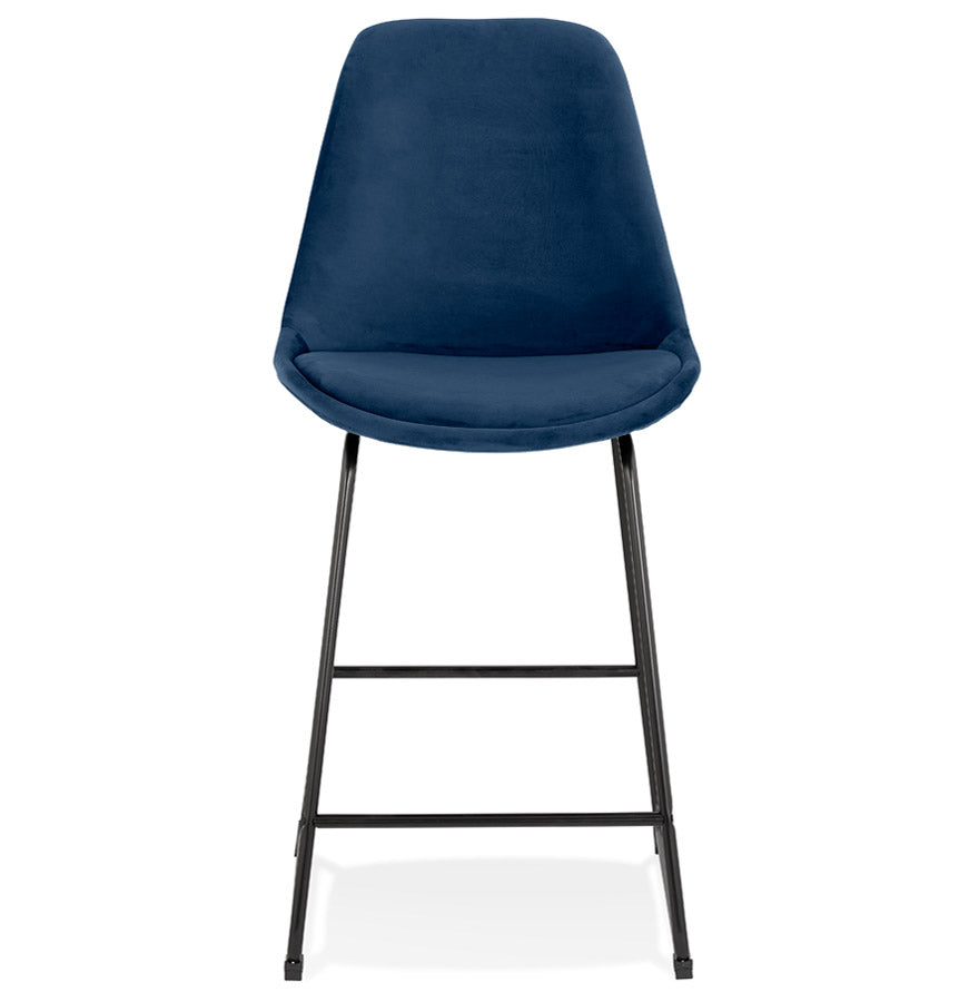 Barhocker YAYA MINI - Blau - Stoff
