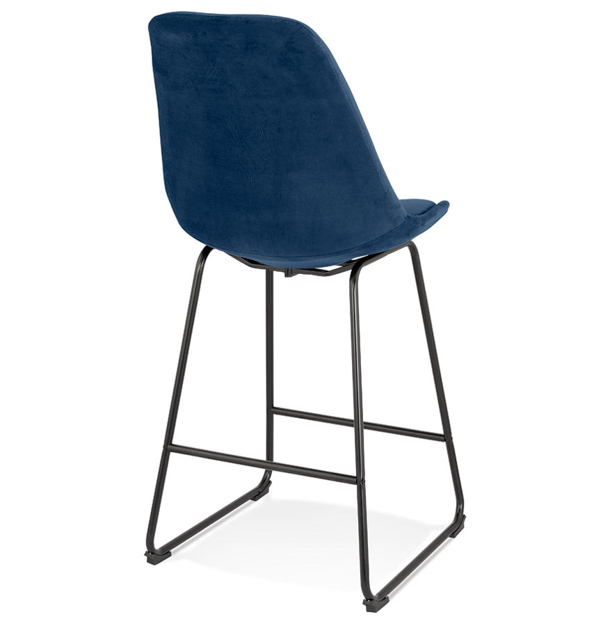 Barhocker YAYA MINI - Blau - Stoff