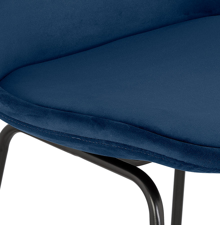 Barhocker YAYA MINI - Blau - Stoff