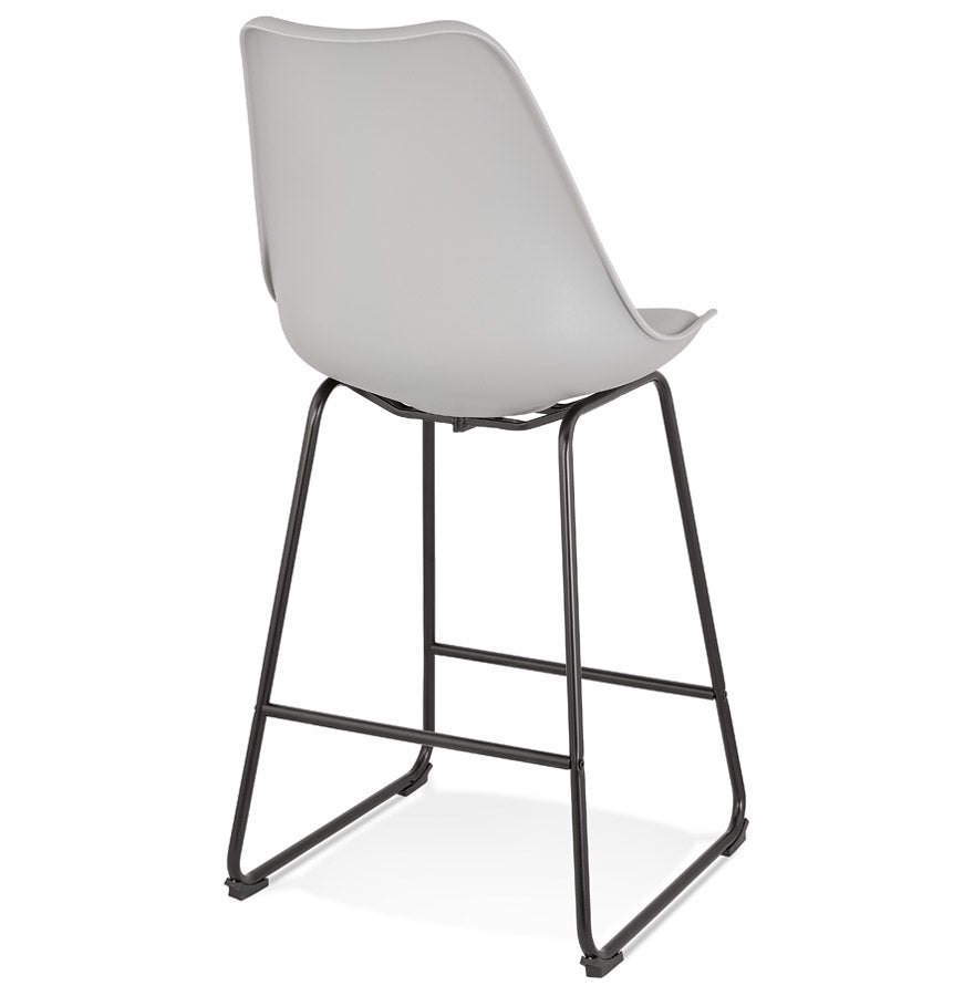 Bar stool PAUL MINI - gray - fabric