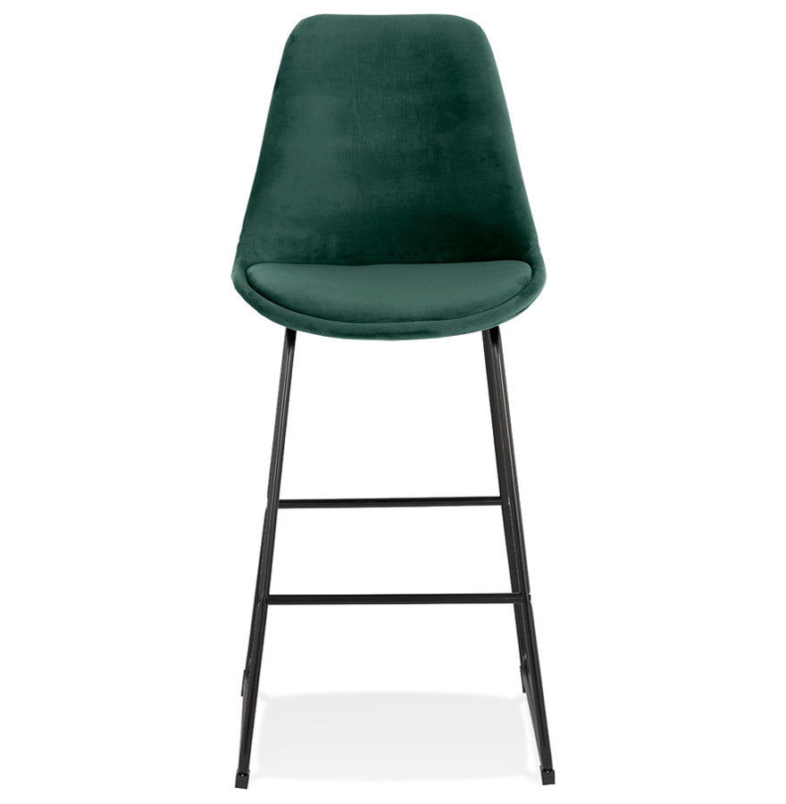 Barhocker YAYA - grün - Stoff