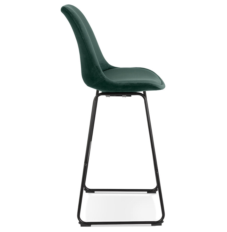 Barhocker YAYA - grün - Stoff
