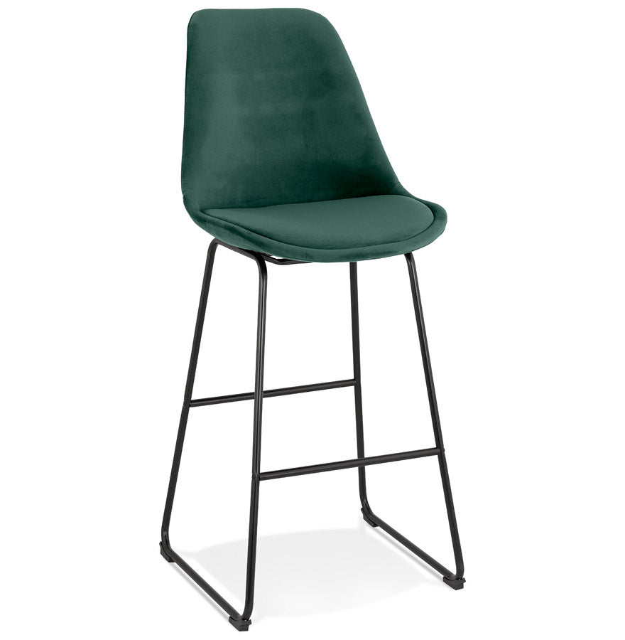 Barhocker YAYA - grün - Stoff