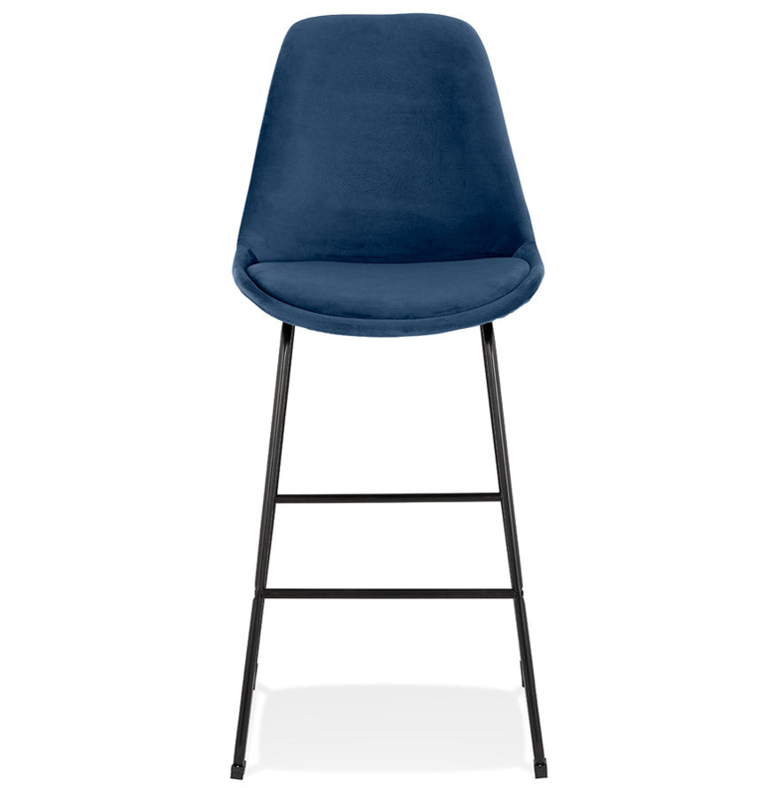 Barhocker YAYA - Blau - Stoff