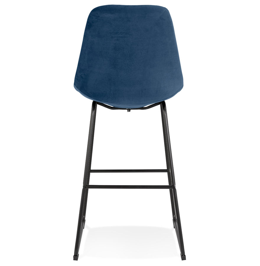 Barhocker YAYA - Blau - Stoff