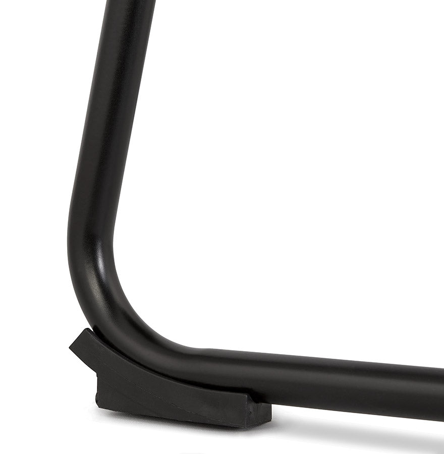 Bar stool PAUL - gray - fabric