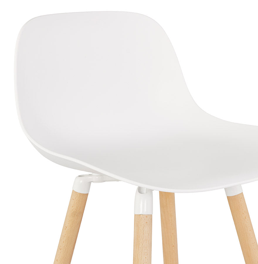 Barkruk ARBUTUS MINI - wit - kunststof