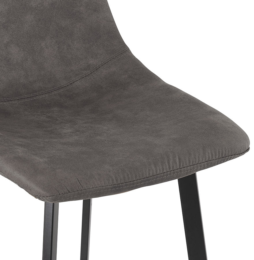 Bar stool OUFTI - dark gray - fabric