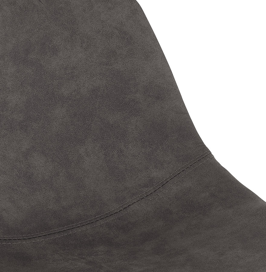 Bar stool OUFTI - dark gray - fabric