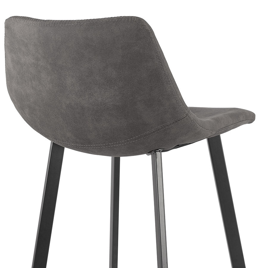 Bar stool OUFTI - dark gray - fabric