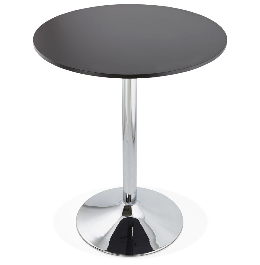 Bar table LYNN - black - wood