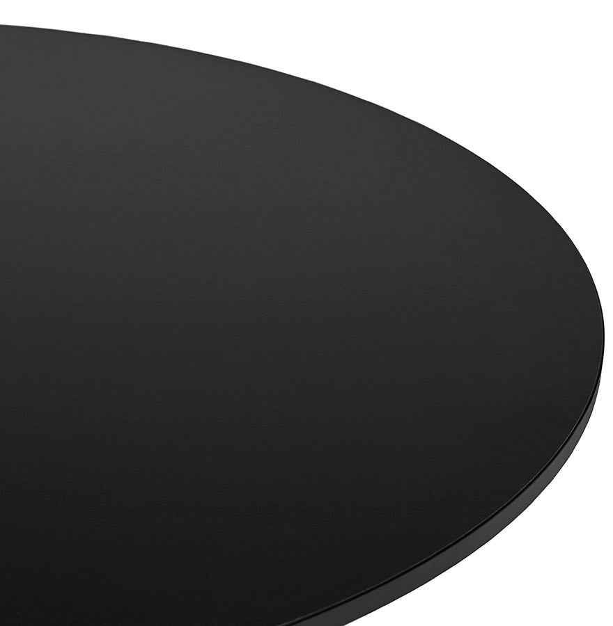 Bar table LYNN - black - wood