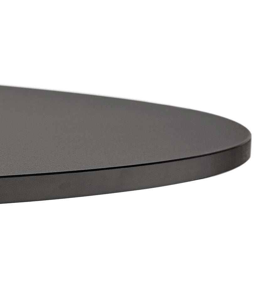 Bar table LYNN - black - wood