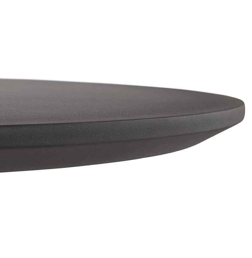 Bartafel DEBOO - zwart - hout