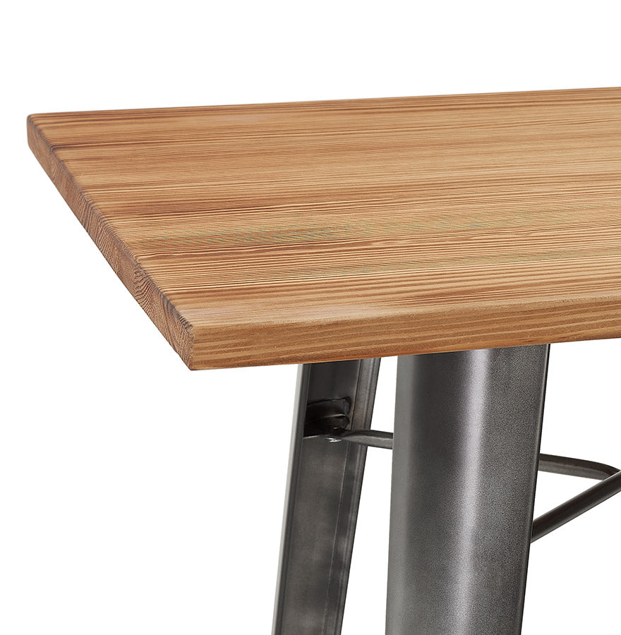 Bartafel FRANKLIN - bruin - hout