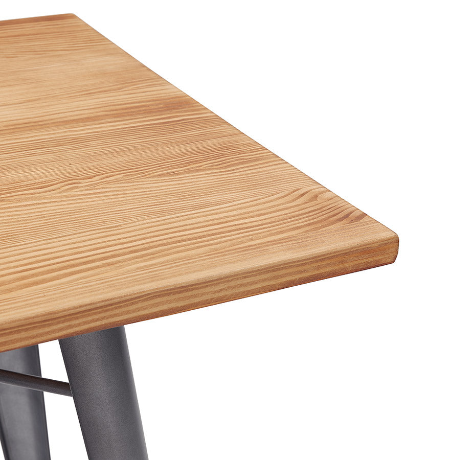Bartafel FRANKLIN - bruin - hout