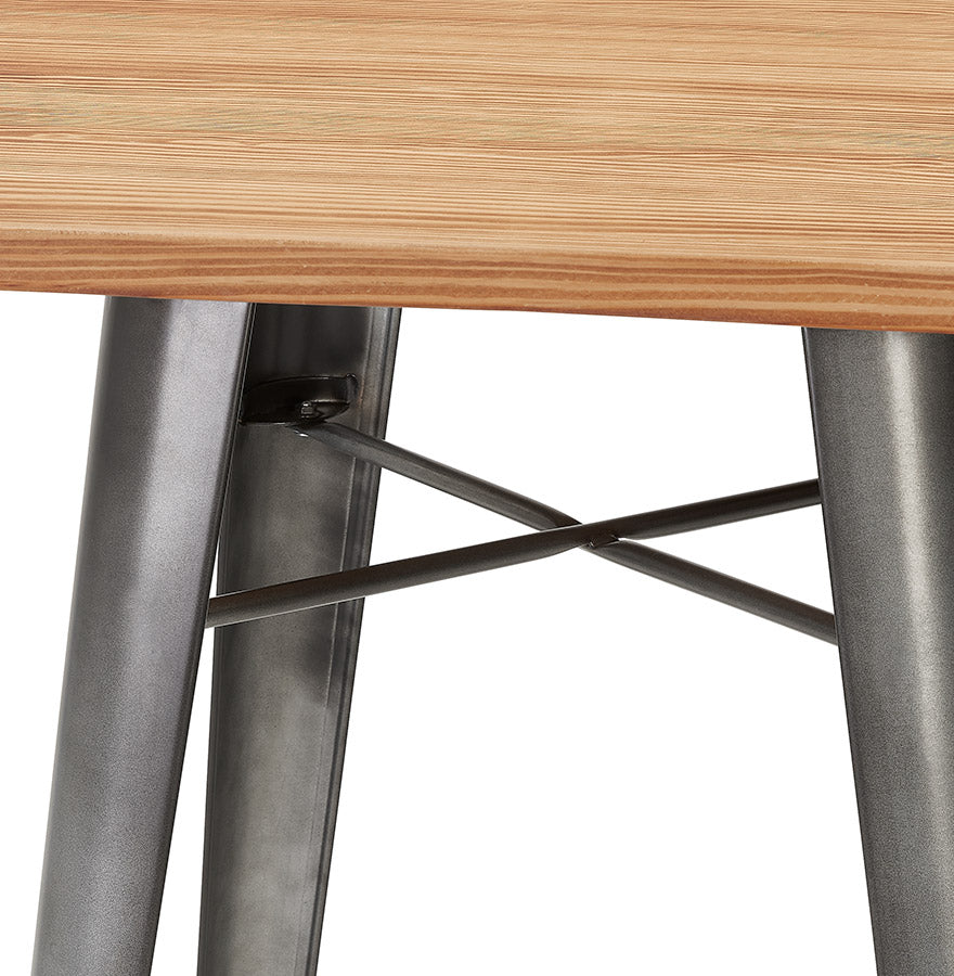 Bartafel FRANKLIN - bruin - hout