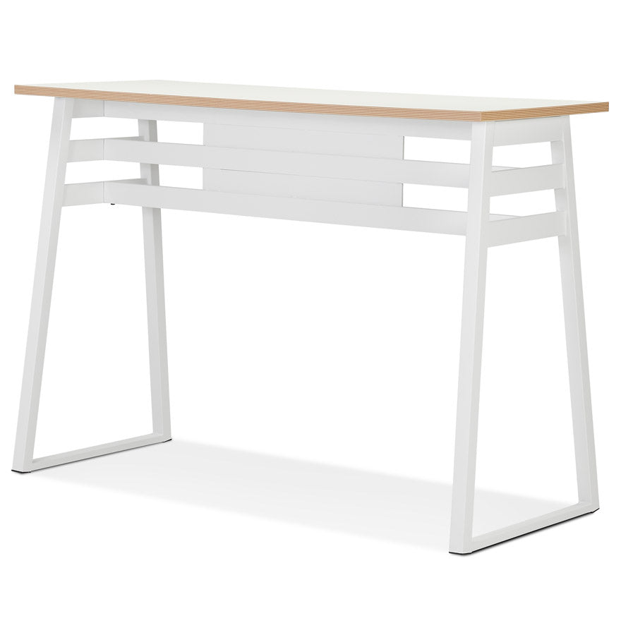 Bartafel MAYO - wit - hout