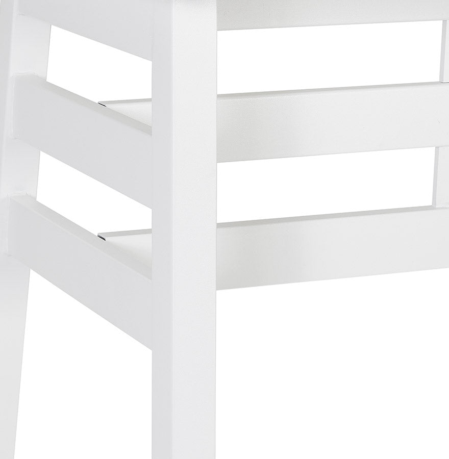 Bartafel MAYO - wit - hout