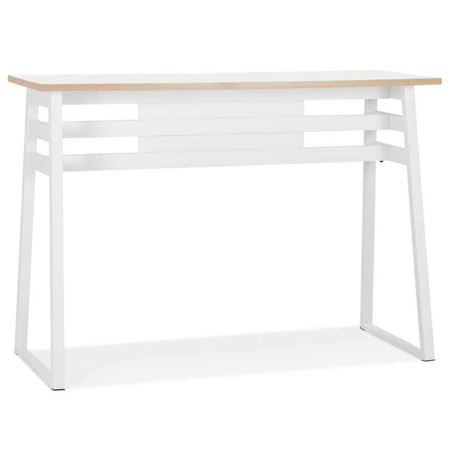 Bartafel MAYO - wit - hout
