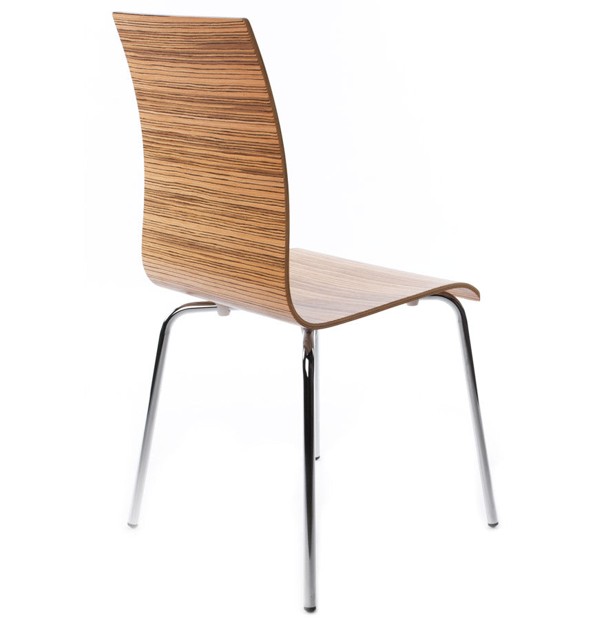 Stoel CLASSIC - zebrano - hout