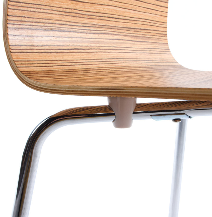 Stoel CLASSIC - zebrano - hout