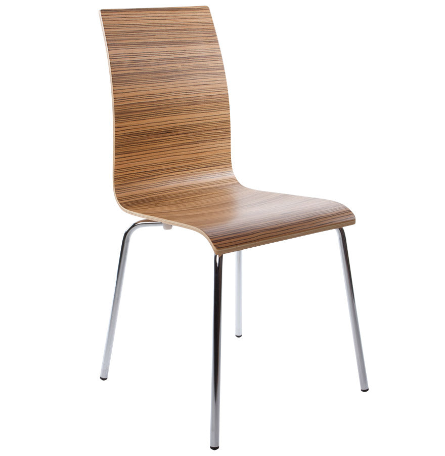 Stoel CLASSIC - zebrano - hout