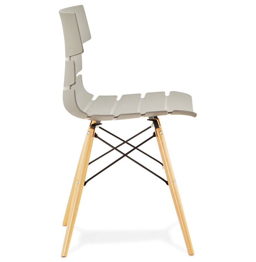 Chair STRATA - gray - plastic