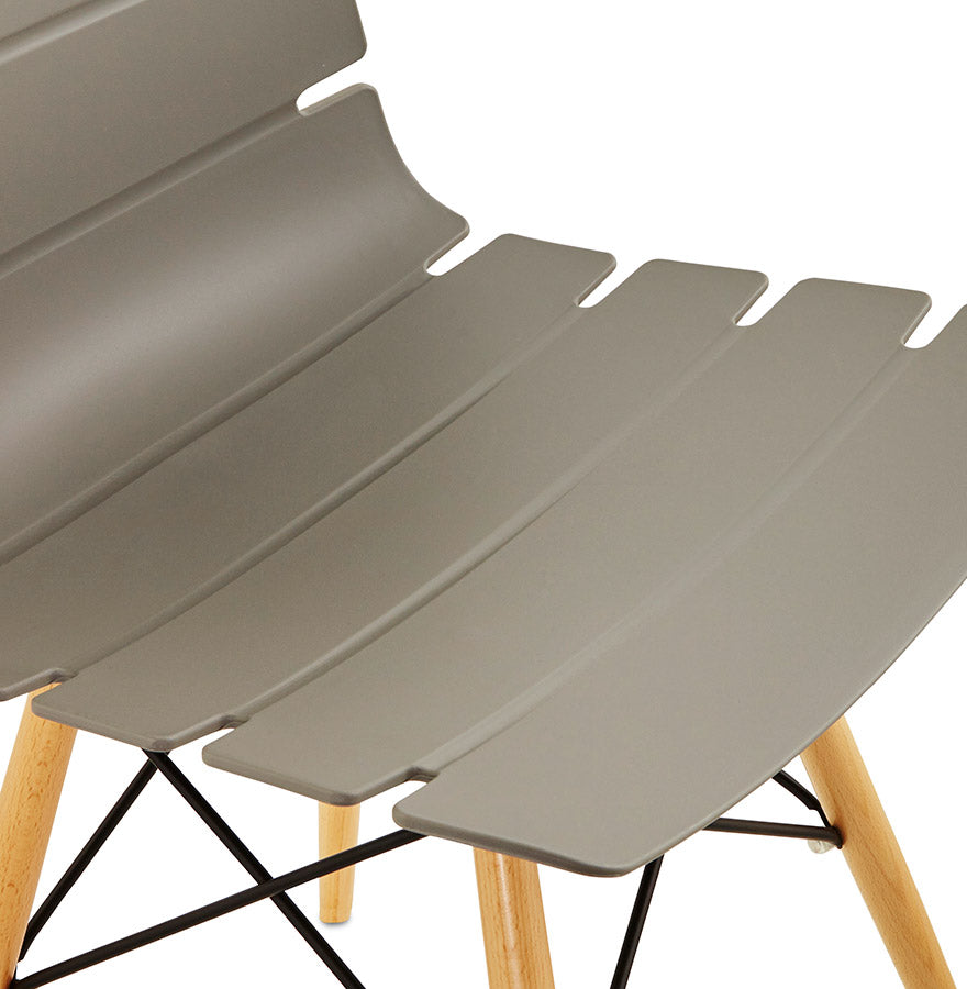 Chair STRATA - gray - plastic