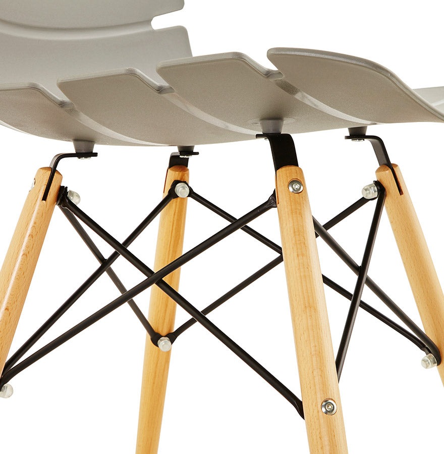 Chair STRATA - gray - plastic