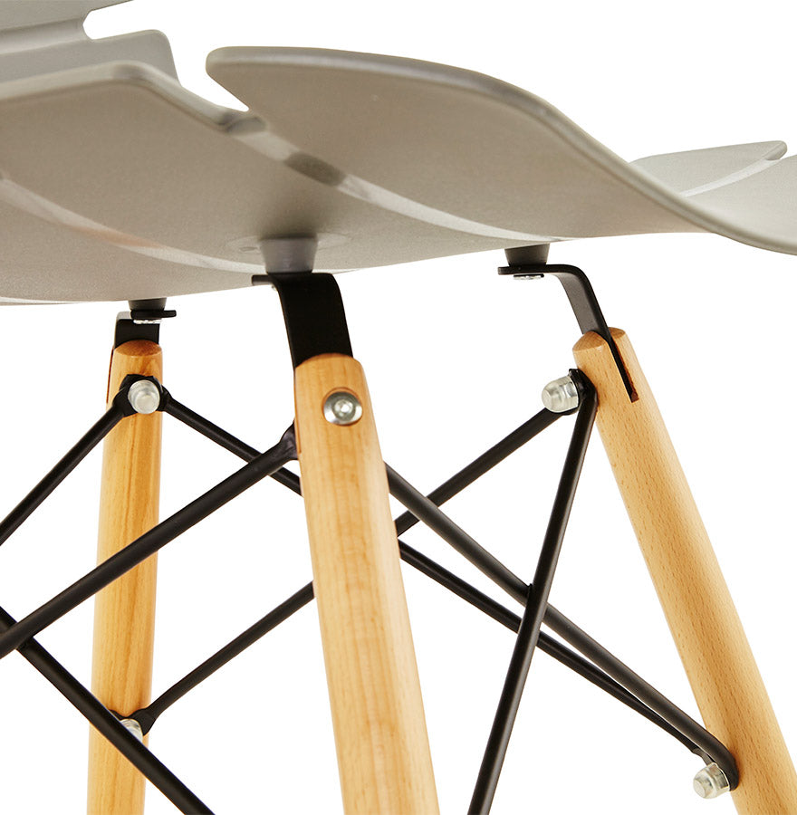 Chair STRATA - gray - plastic