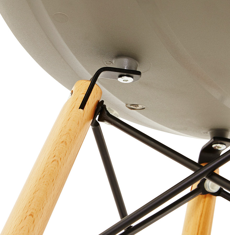 Chair STRATA - gray - plastic