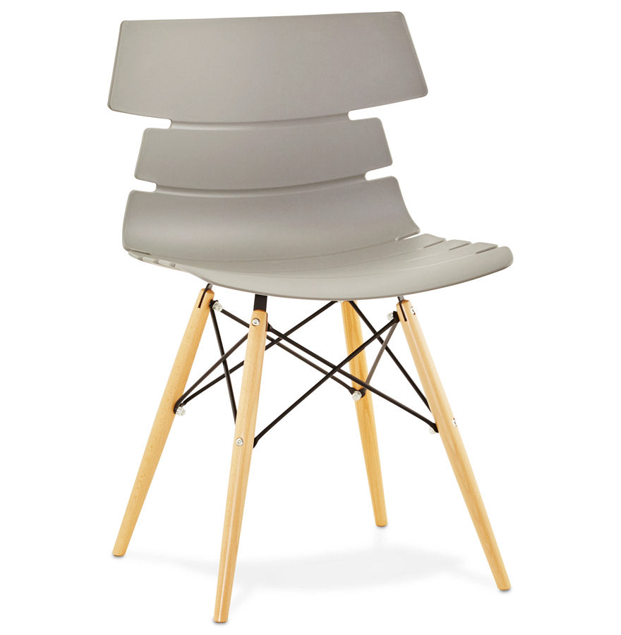 Chair STRATA - gray - plastic