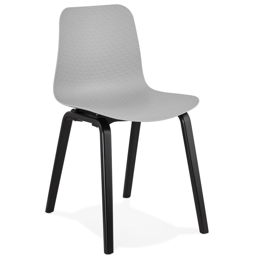 Stoel MONARK - grijs - kunststof
