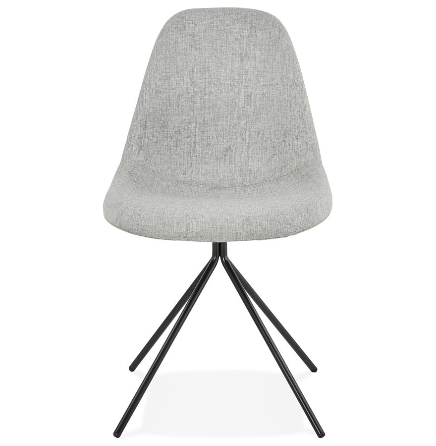Chair FLOPPY - light gray - fabric