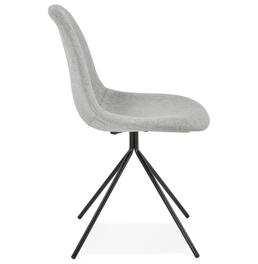 Chair FLOPPY - light gray - fabric