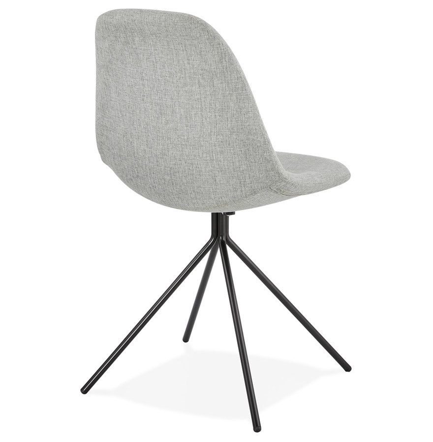 Chair FLOPPY - light gray - fabric