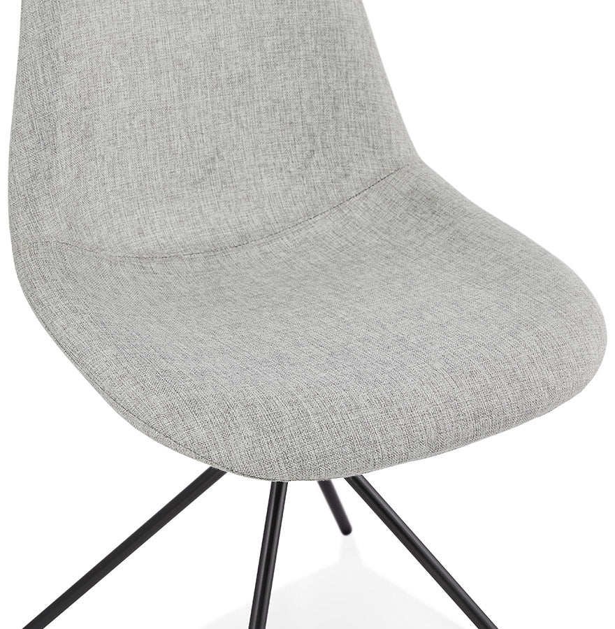 Chair FLOPPY - light gray - fabric