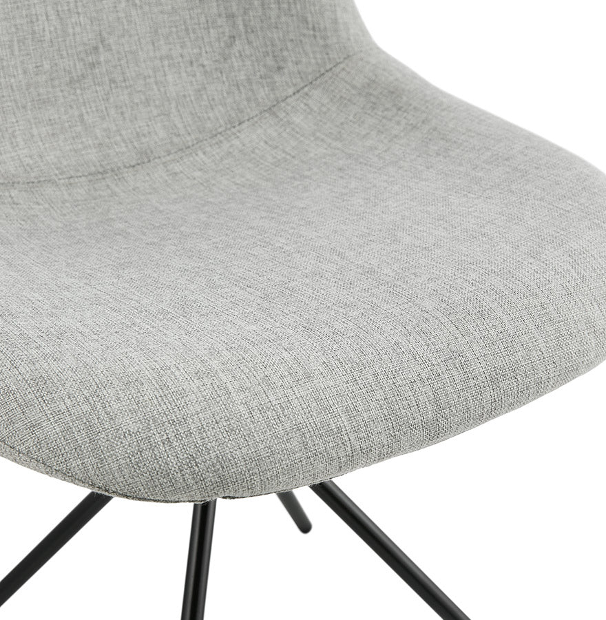 Chair FLOPPY - light gray - fabric