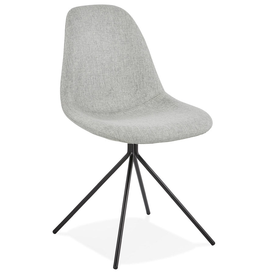 Chair FLOPPY - light gray - fabric