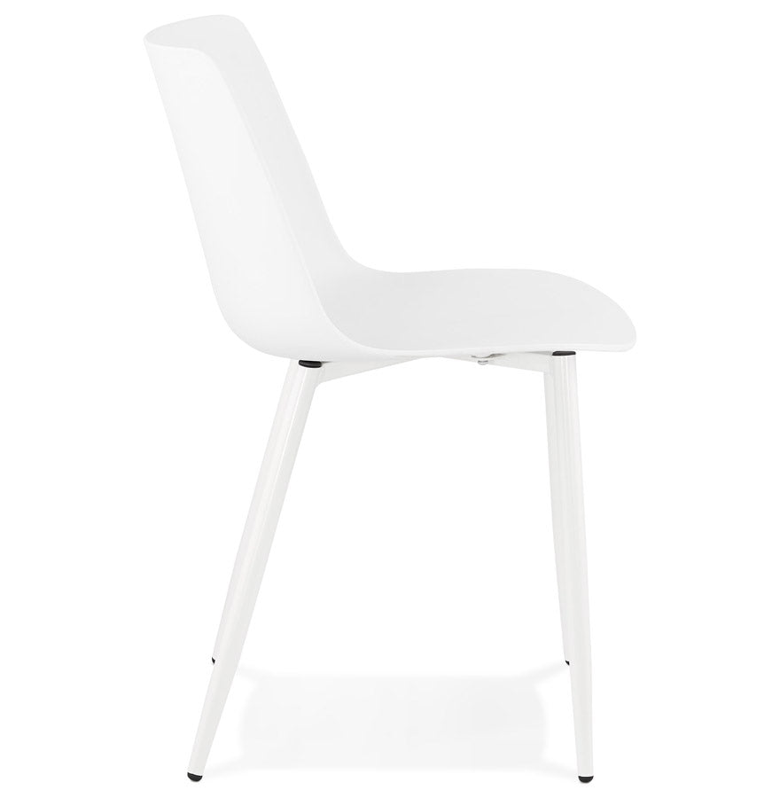 Chair SIMPLA - white - plastic
