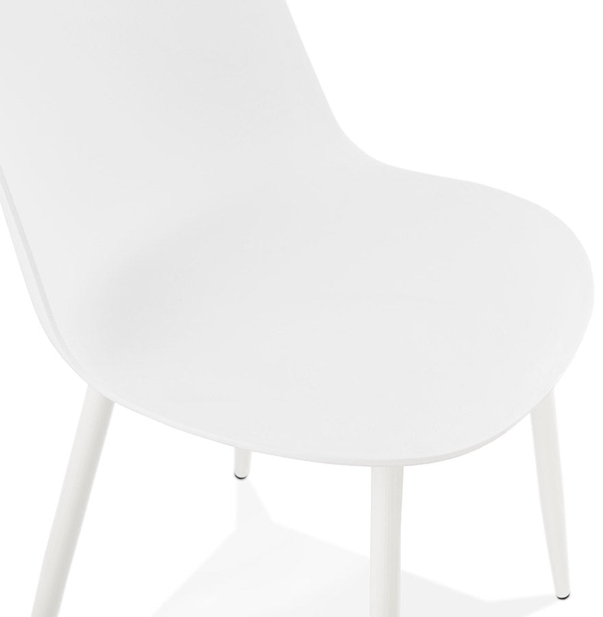 Chair SIMPLA - white - plastic