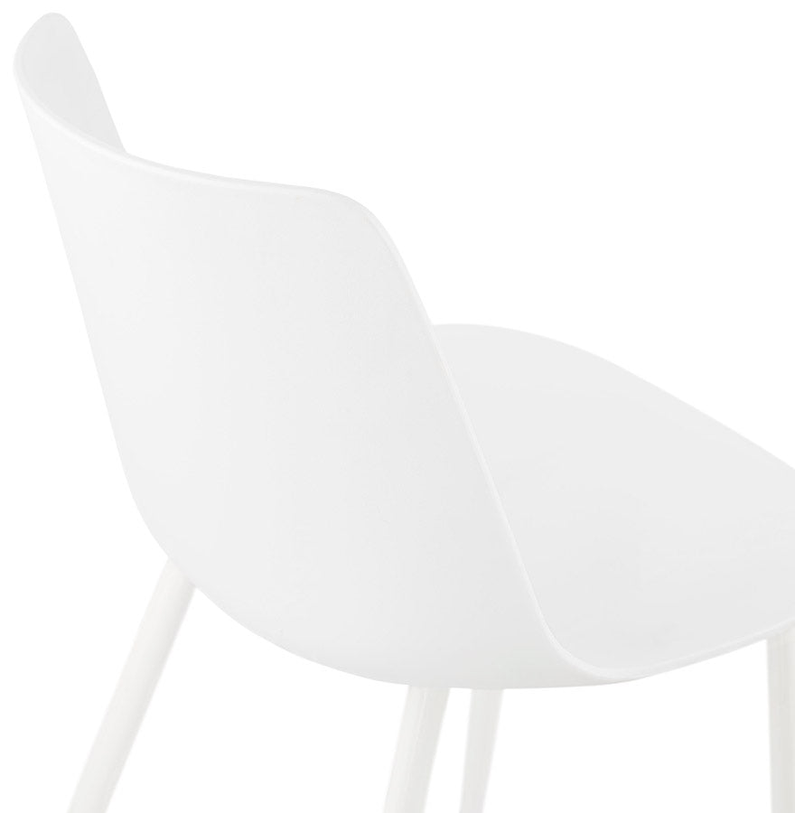 Chair SIMPLA - white - plastic