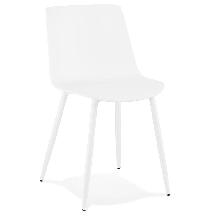 Chair SIMPLA - white - plastic