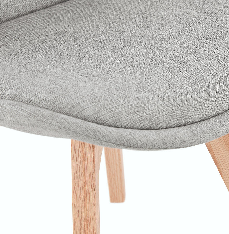 Chair COMFY - gray - fabric