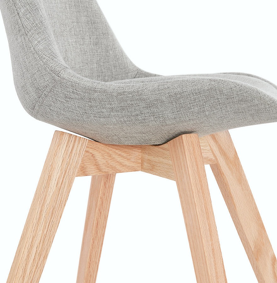 Chair COMFY - gray - fabric