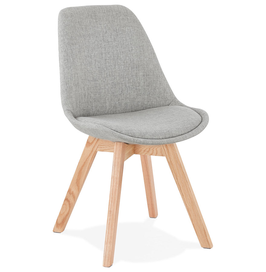 Chair COMFY - gray - fabric