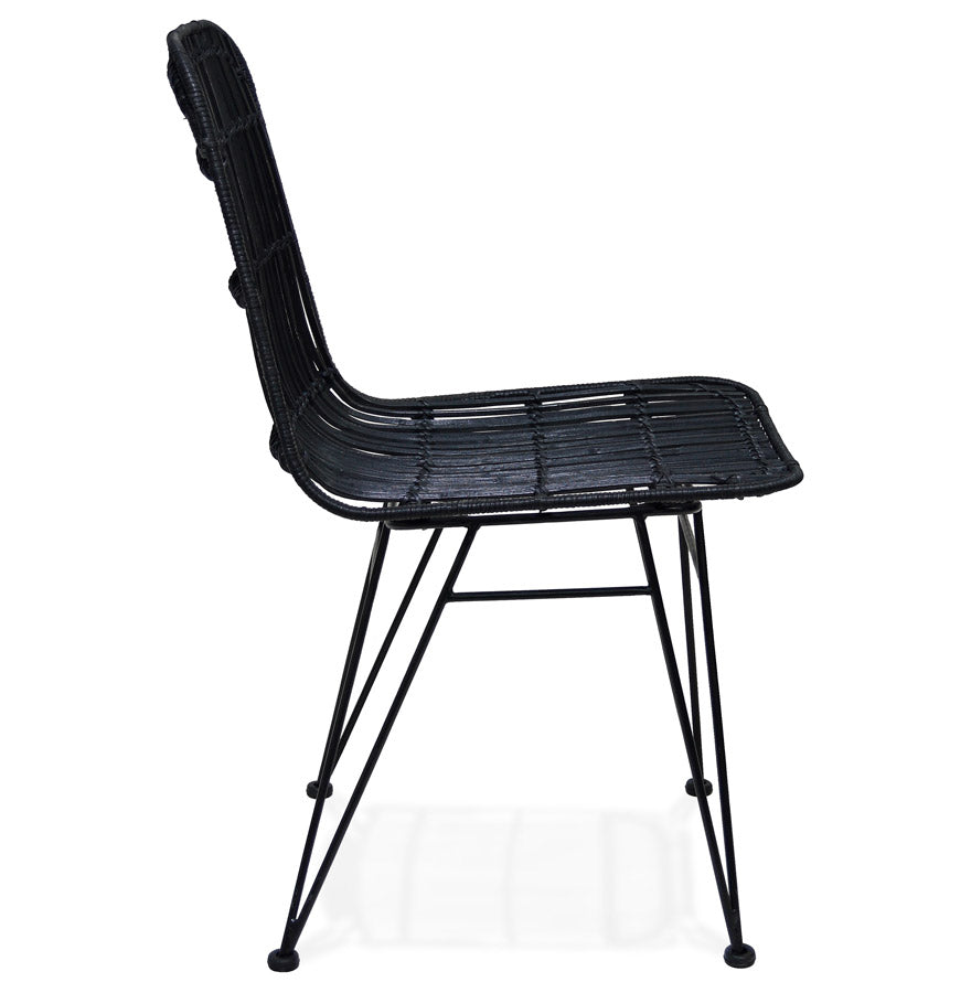 Chair MANIFIK - black - wood